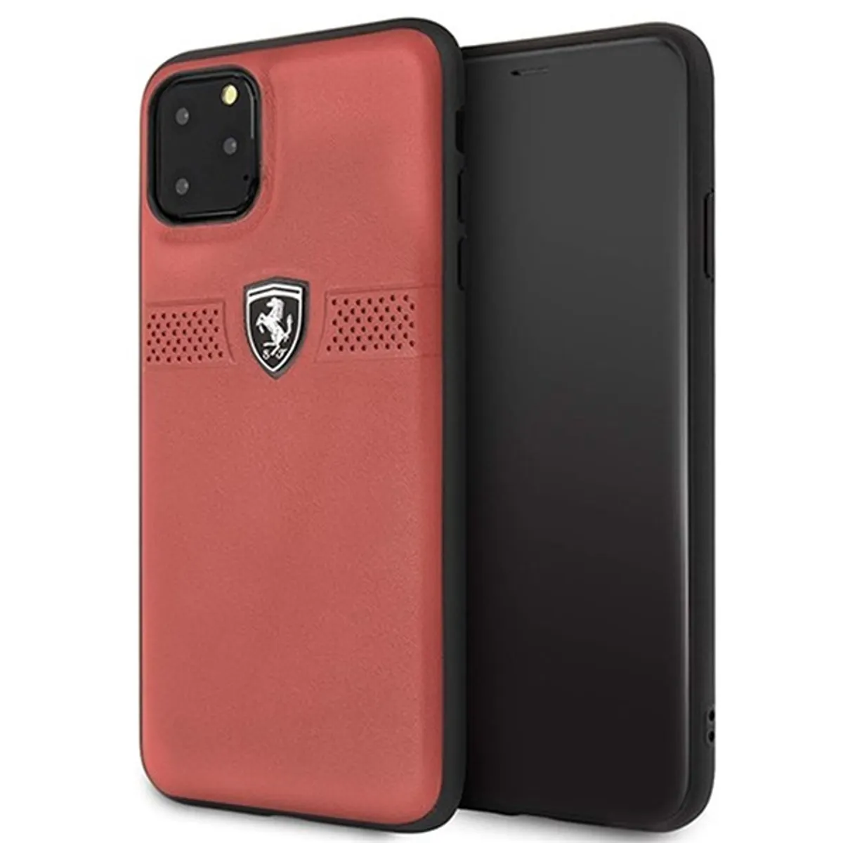 Ferrari FEOBAHCN65RE Off Track hátlap bőr piros iPhone 11 Pro Max Apple 6,5" #1