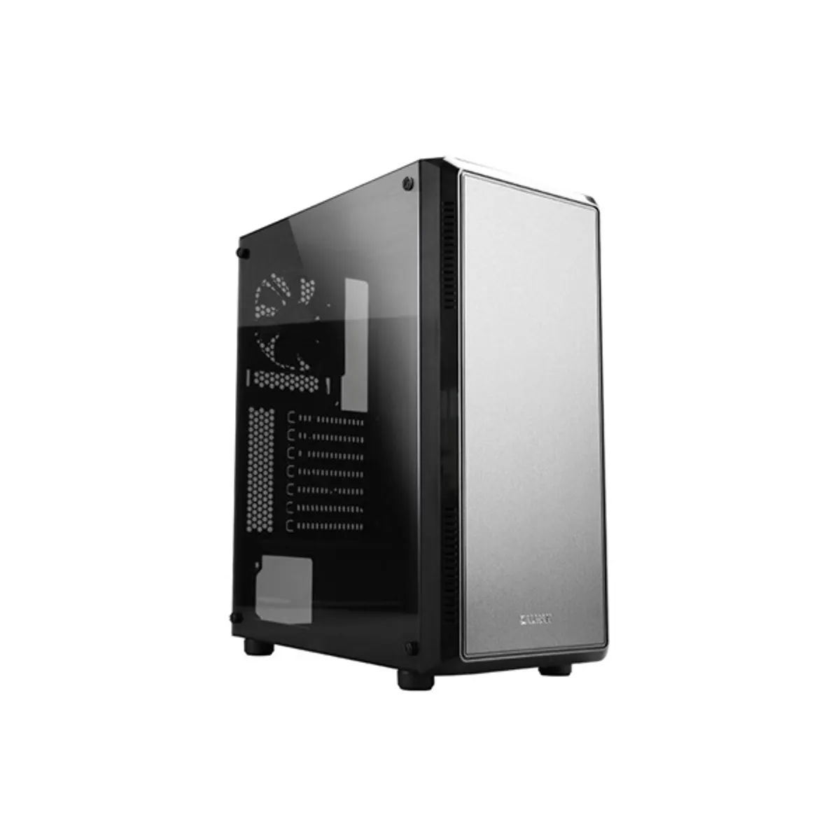 Zalman S4 táp nélküli ablakos ATX Mid Tower fekete #1