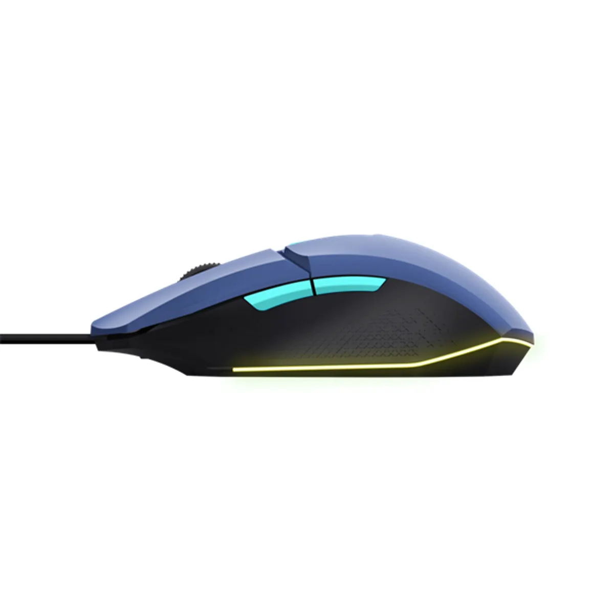 Trust 25067 GXT109 Felox 6 gomb DPI 200-6400 USB 2.0 RGB vezetékes 150 cm kék ABS #9