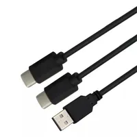 Ventaris C100B USB Type-C Dual töltőkábel 2 m fekete PS5 és Series X és Series S kompatibilis #3