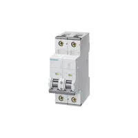 Siemens 5SY5206-6 kismegszakító 2P B 6A 10kA