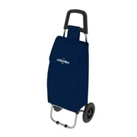 COLOMBO CRL001B ROLLY kék 40L 25kg 16cm festett acél váz 36 x 96 x 31 cm nyitott 36 x 90 x 7 cm zárt 1,5 kg