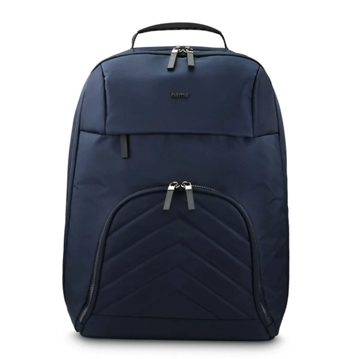 Hama 00222045 Notebook hátizsák ultrakönnyű újrahasznosított poliészter sötétkék 16,2" párnázott laptop tartó elülső zseb #1