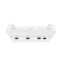 Logitech 939-002230 A50 Gen 5 fehér vezeték nélküli fejhallgató 24 óra 40 mm USB-C PC PlayStation Xbox Nintendo Switch balos mikrofon #7