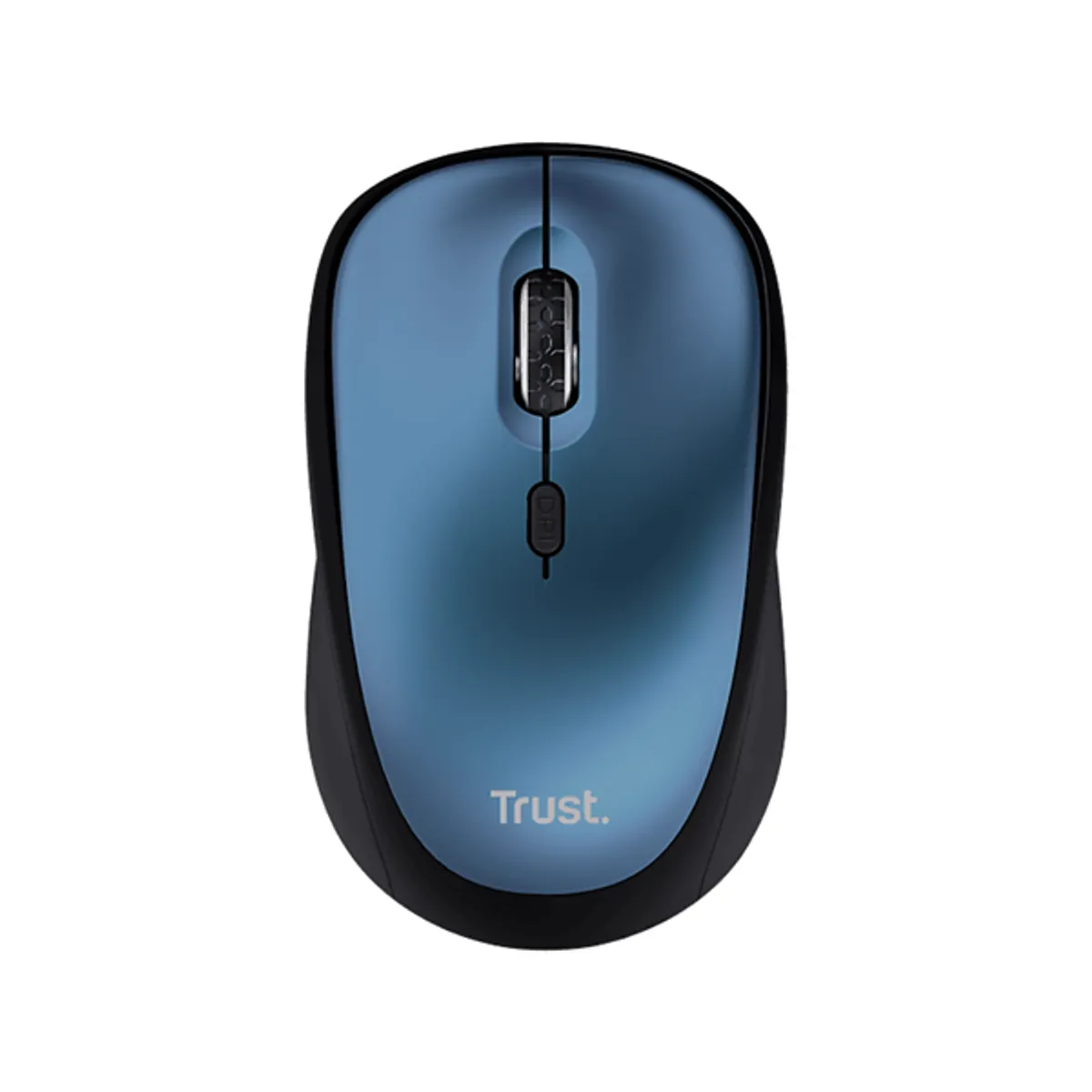 TRUST 24551 Yvi+ kék-fekete kompakt vezeték nélküli egér 800-1600 DPI 2,4 GHz RF USB vevő #2