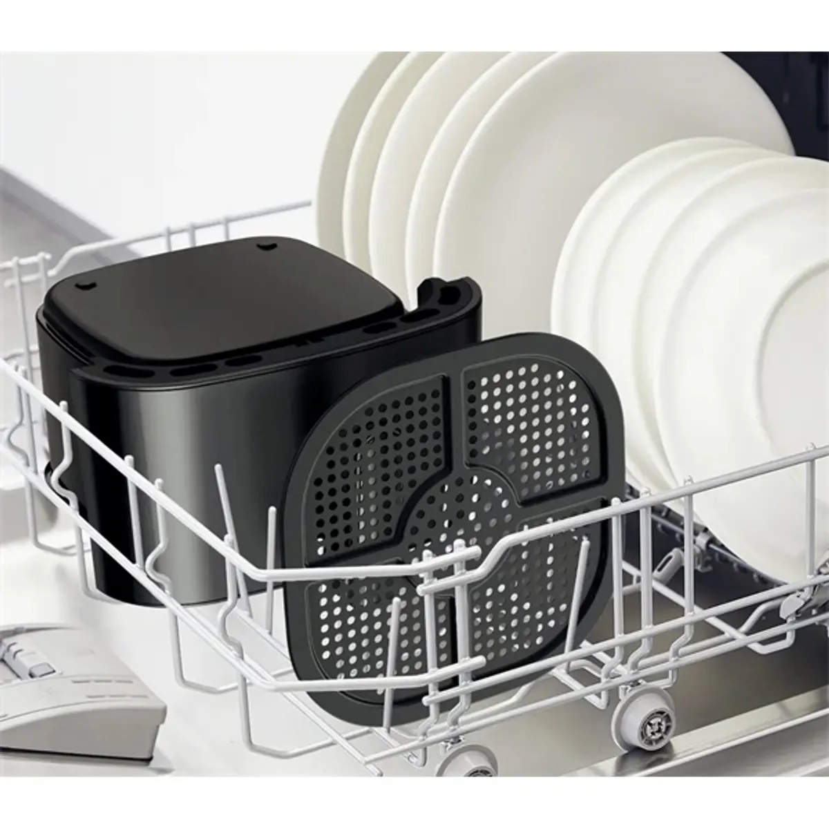 TEFAL EY130815 Easy Fry Essential 3,5 L Légkeveréses 14 W időzítő kivehető edény #6