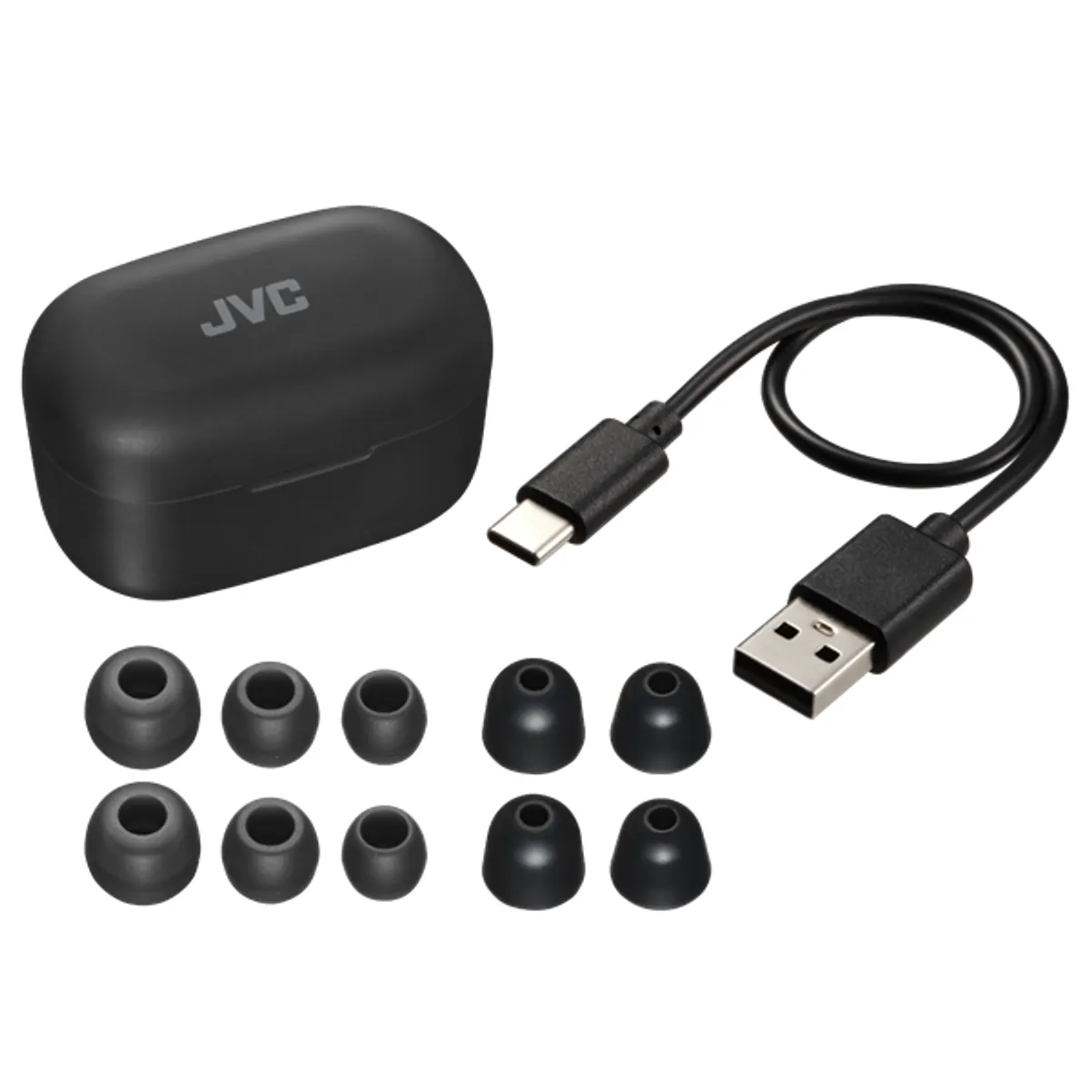 JVC HA-A25T-B HA-A25T zajszűrő fekete true wireless bluetooth 5.3 ipx4 7,5 óra #5