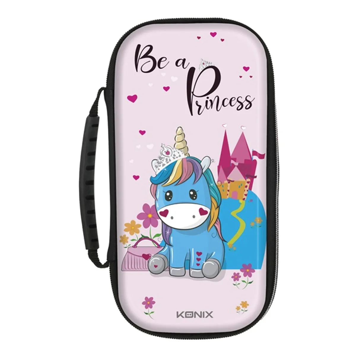 KONIX KX-GP-UNIK Unik Be a Princess gamer csomag rózsaszín tok fejhallgató vezetékes kontroller SWITCH kompatibilis #5