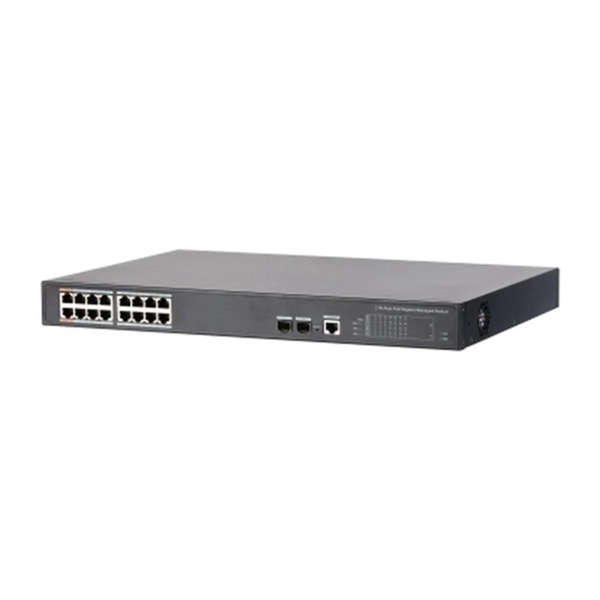 DAHUA PFS4218-16GT-240 menedzselhető PoE switch 16 PoE portok 240 W 2 SFP uplink 18 Gigabit LAN VLAN QoS ACL #1