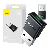 Baseus ZJBA010001 BA07 USB-A Bluetooth adapter 5.3 20 m Windows 8.1 10 11 fekete