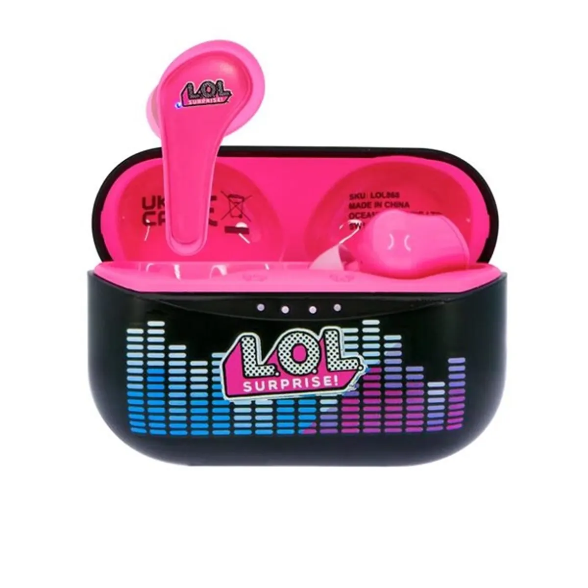 OTL LOL868 L.O.L. Surprise! True Wireless fülhallgató fekete USB-C Bluetooth 5.3 Beépített mikrofon 6 óra #1
