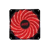 VENTARIS F500 120mm piros led házventilátor 12V 1.5W 42.5 cfm 1200 rpm 35 dB