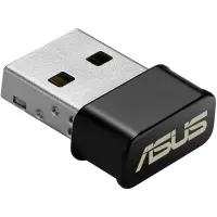 ASUS USB-AC53 NANO kétsávos AC1200 adapter 300 Mbps + 867 Mbps 802.11ac n g b USB 2.0 WPA2