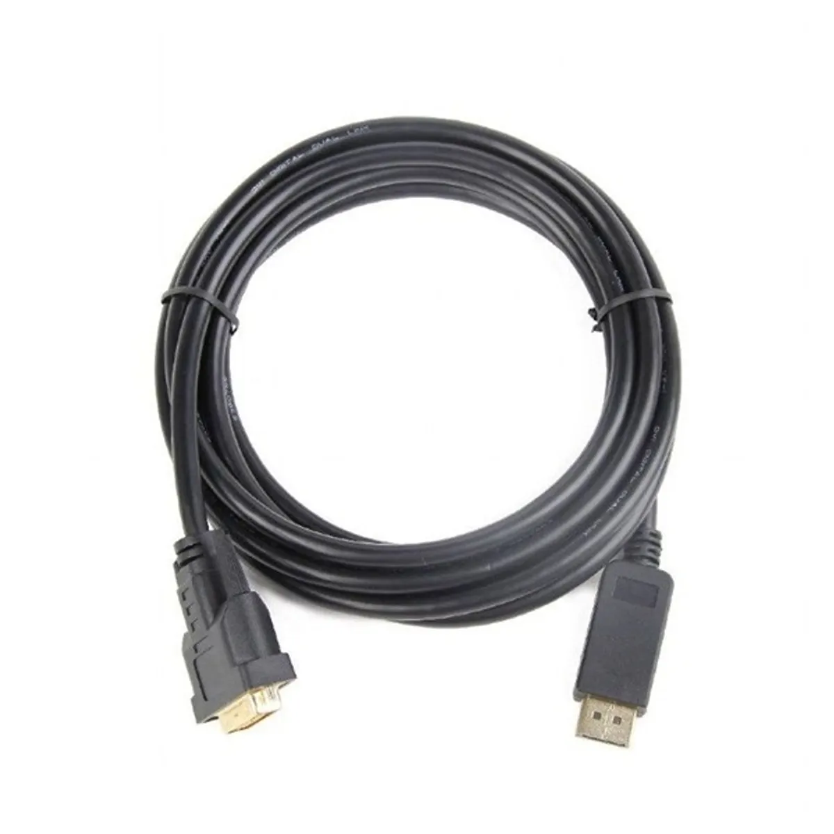 GEMBIRD CC-DPM-DVIM-6 DisplayPort DVI-D kábel 1,8 m fekete #3