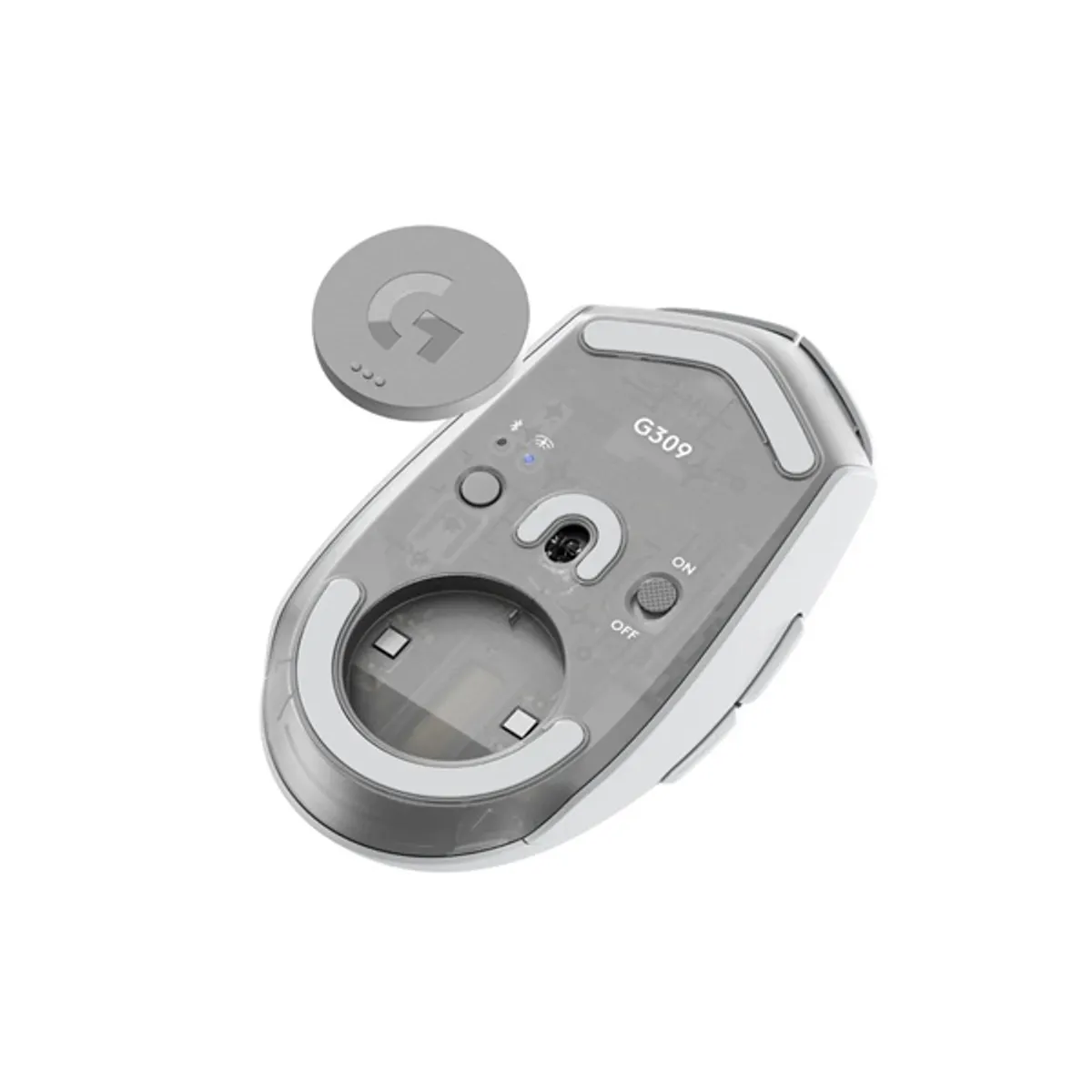 LOGITECH 910-007207 G309 LIGHTSPEED fehér Bluetooth és Lightspeed optikai HERO 25K 6 gombos #5