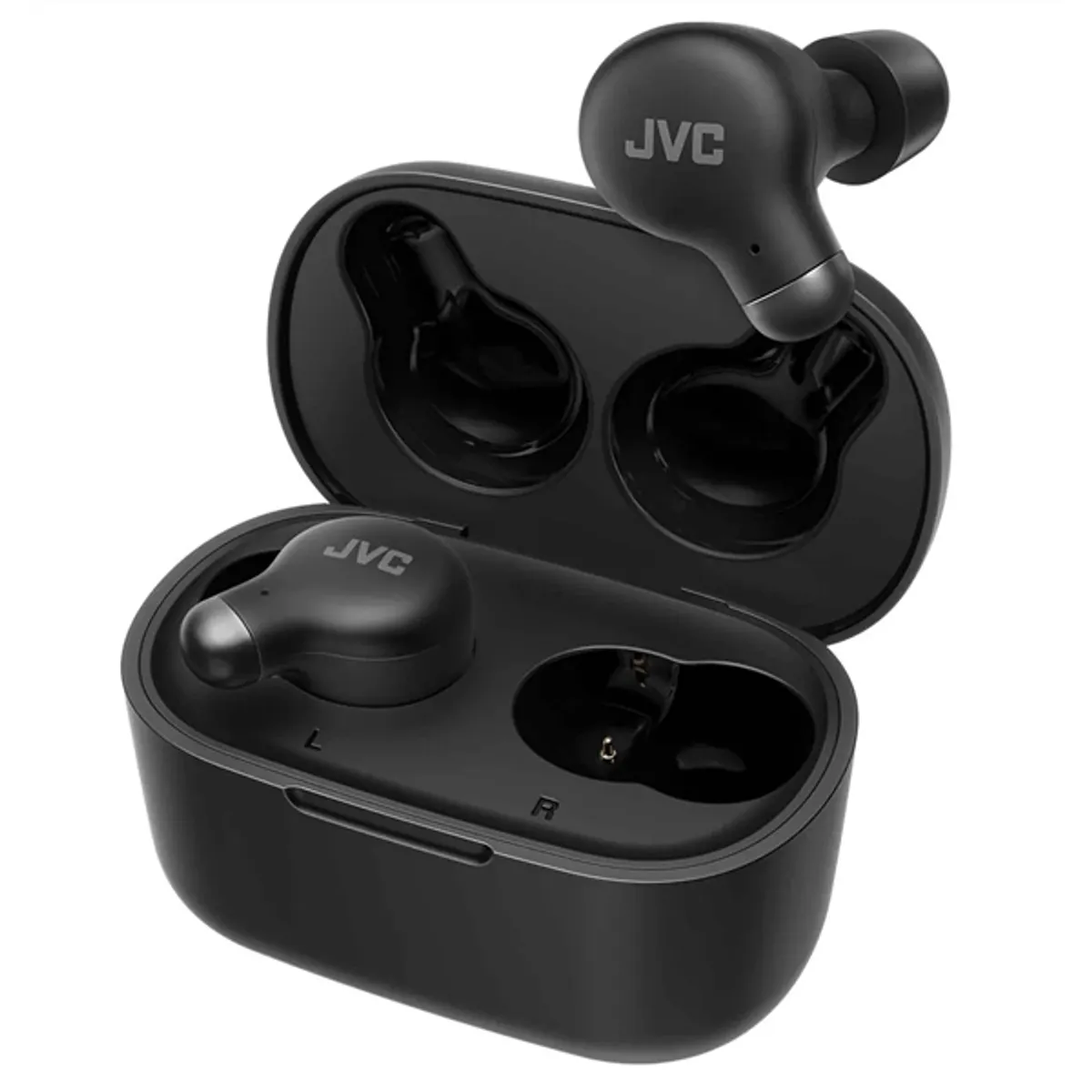 JVC HAZ250TBE True Wireless fülhallgató 6 mm meghajtó 16 ohm Zajszűrős fekete Bluetooth 5.3 IPX4 28 óra #2