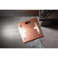 Berlinger Haus BH-9356 testzsíranalizáló üveg személymérleg rózsaarany 180 kg 100 g LCD #3