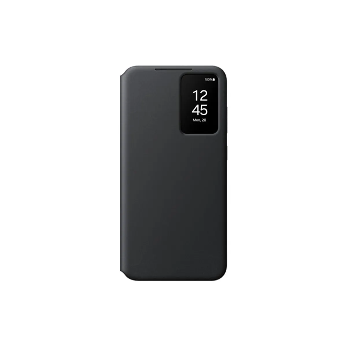 SAMSUNG EF-ZS926CBEGWW Smart View Wallet tok oldalra nyíló fekete Galaxy S24 Plus aktív Flip átlátszó előlap #1