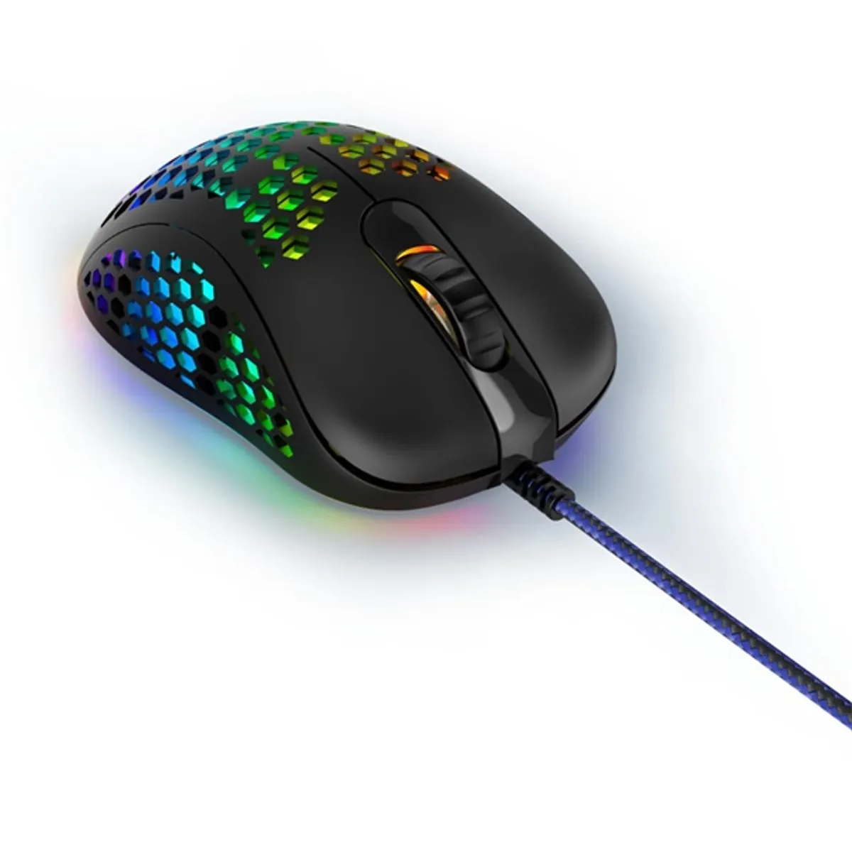 URAGE 00186054 uRage Reaper 500 optikai gamer egér 6 és 1 programozható gomb 10000 DPI USB RGB fekete 2 m Plug and Play #6
