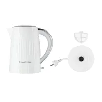 Russell Hobbs 25209016001 Eden 1,7 L fehér 360 fokos alap vezeték nélküli kancsó vízszintjelző automatikus kikapcsolás #5