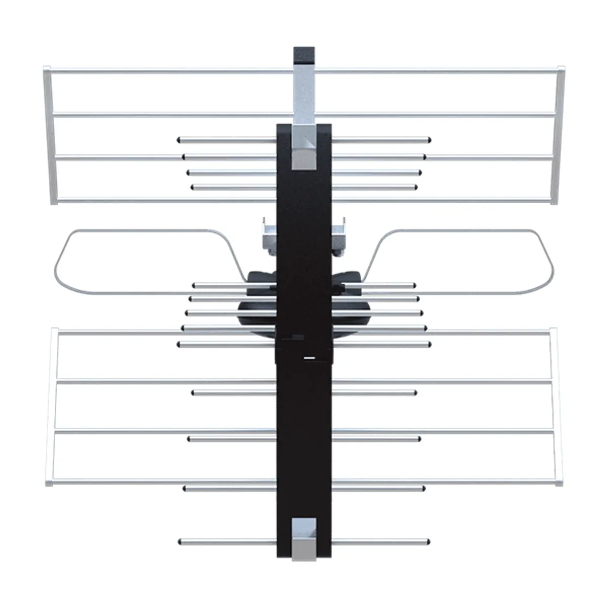 STRONG SRTANT200 SRT ANT 200 DVB-T T2 kültéri antenna 470-790 MHz ezüst erősítővel #1
