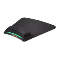 KENSINGTON K55793EU SmartFit csuklótámaszos egérpad géltöltésű fekete 230x210x25 mm