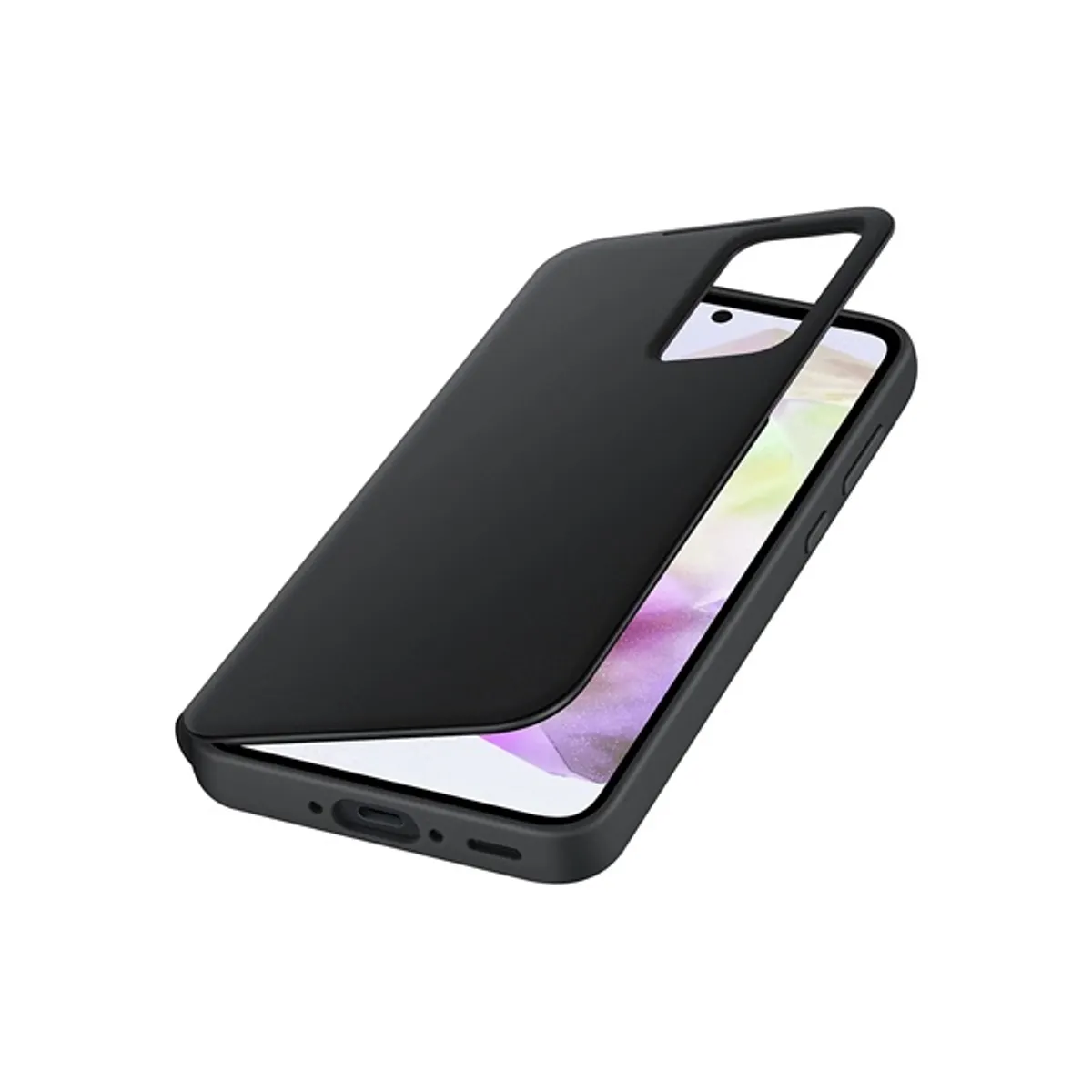 Samsung EF-ZA356CBEGWW Smart View Wallet Case Oldalra nyíló tok Galaxy A35 5G Fekete #4