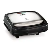 Tefal SM193D34 Croc Time szendvicssütő fekete inox 700 W grill