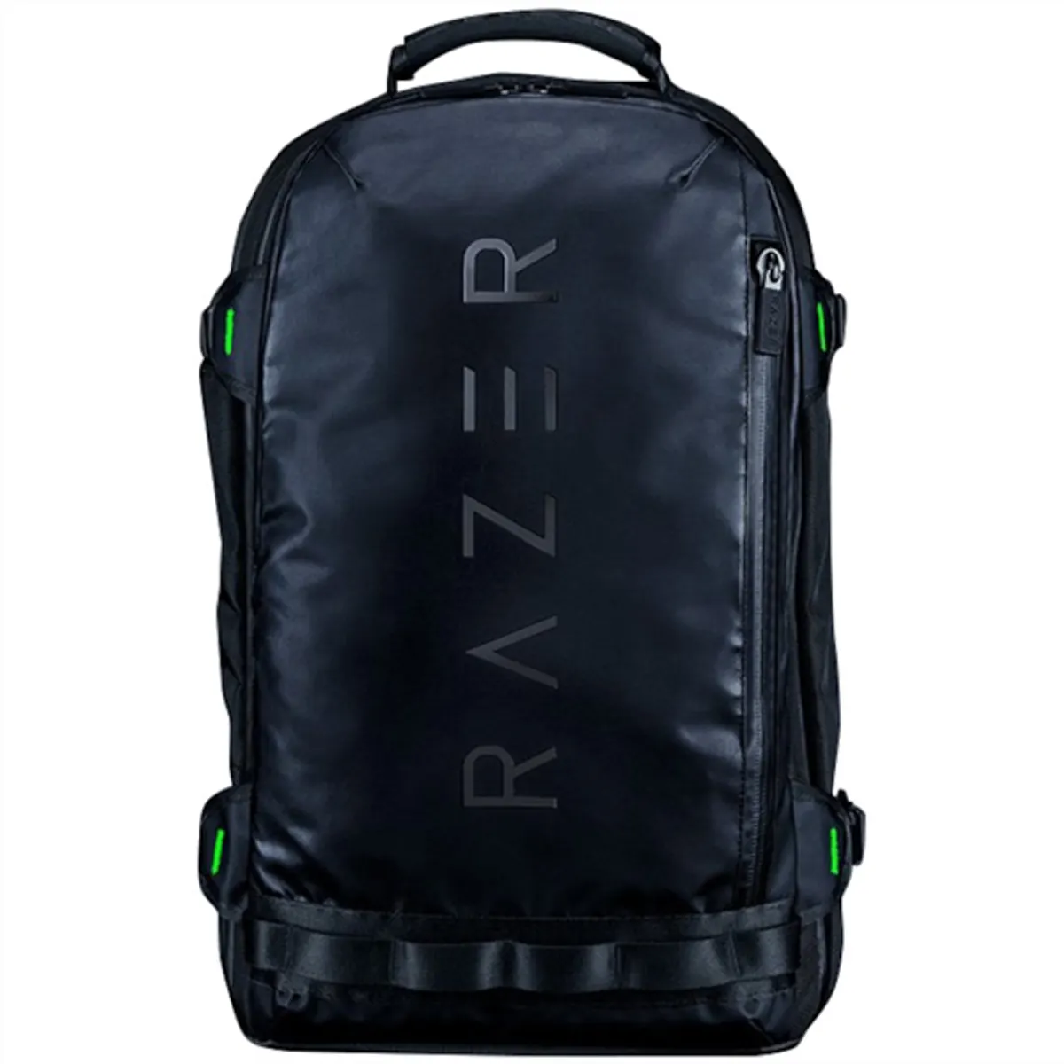 RAZER RC81-03650101-0000 Rogue 17 hátizsák V3 fekete-zöld 17,3" laptop, párnázott belső, TPU, vízálló #4