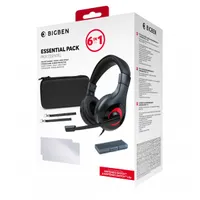 BIGBEN 2807405 Essential Pack Nintendo Switch fekete-piros 120 cm 3,5 mm Jack vezetékes hangerőszabályzó #2