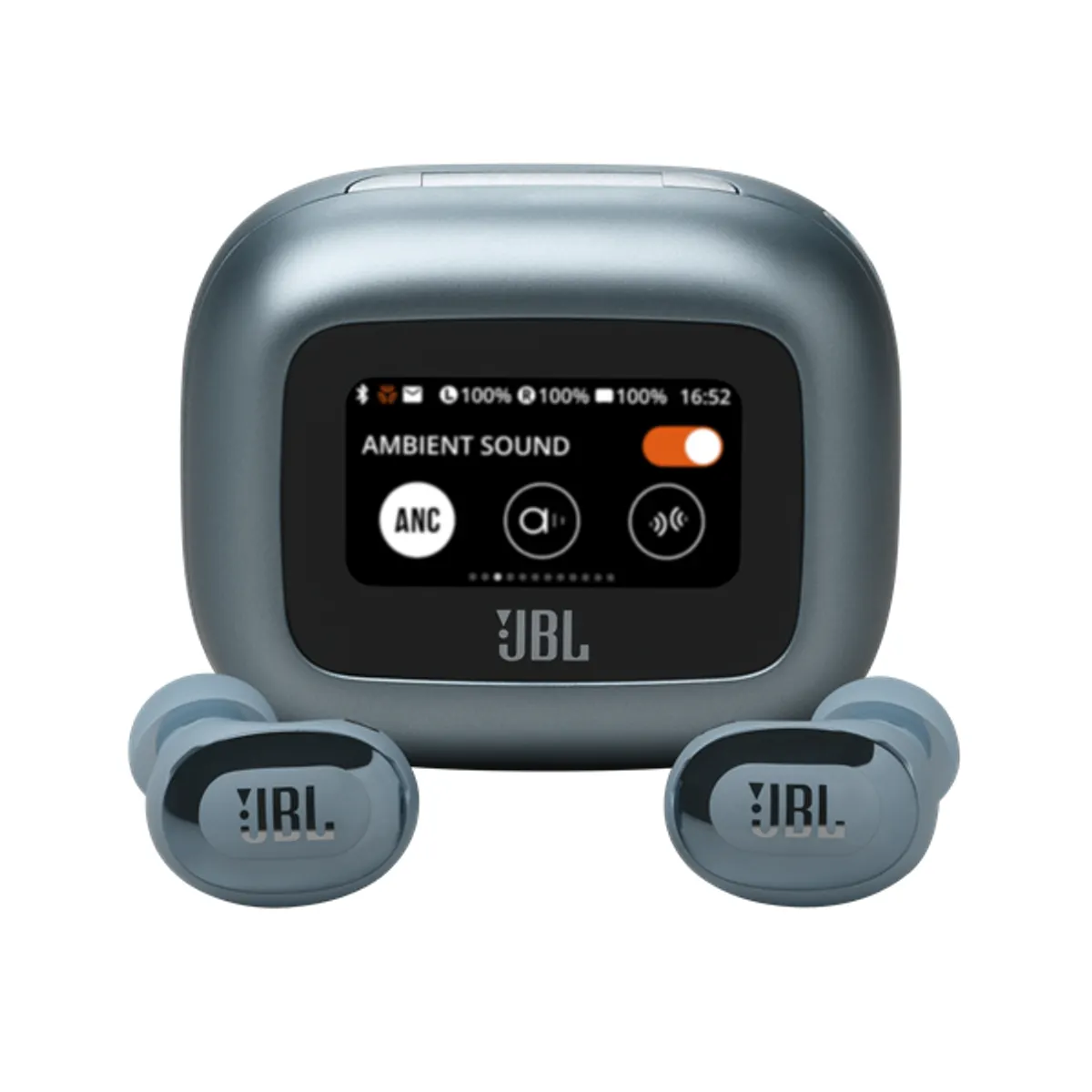 JBL JBLLIVEBUDS3BLU Live Buds 3 10 mm meghajtók True Adaptive Noise Cancelling IP55 Bluetooth 5.3 vezeték nélküli töltés 40 óra #1