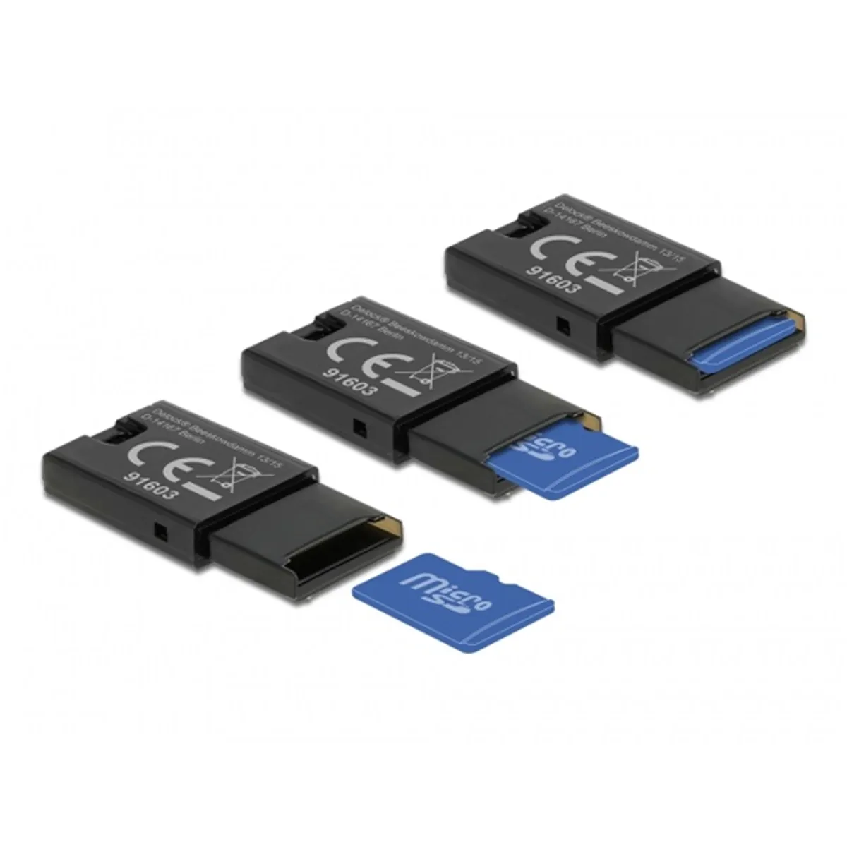 Delock 91603 kártyaolvasó külső USB 2.0 Micro SD;T-Flash #4