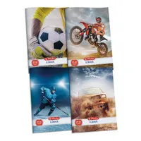 Herlitz 09543679 Sport A5 kockás füzet 32 lap kapcsozott