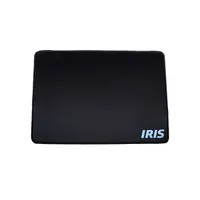 Iris MP846 textil egérpad fekete 350x250x3 mm csúszásgátló talppal