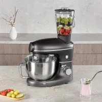 Berlinger Haus BH/9533 konyhai robotgép antracit 1500 W 7 l keverőtál, dagasztó, habverő, húsdaráló, bolygóforgatás, mixer, 6 fokozat #10