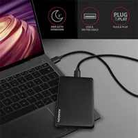 AXAGON EE25-SL Slide Box 2.5" külső HDD/SSD ház USB 3.2 Gen 1, SATA III 6 Gb/s #6