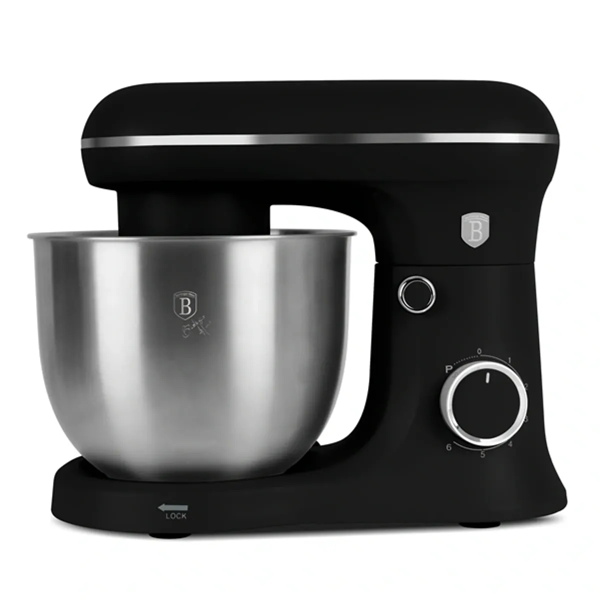 Berlinger Haus BH/9773 Konyhai robotgép 1500 W dagasztó habverő 5 L rozsdamentes tál 6 fokozat #4