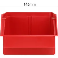 Stalflex BIN-M-R tárolódoboz közepes méretű piros rackszekrényhez #4