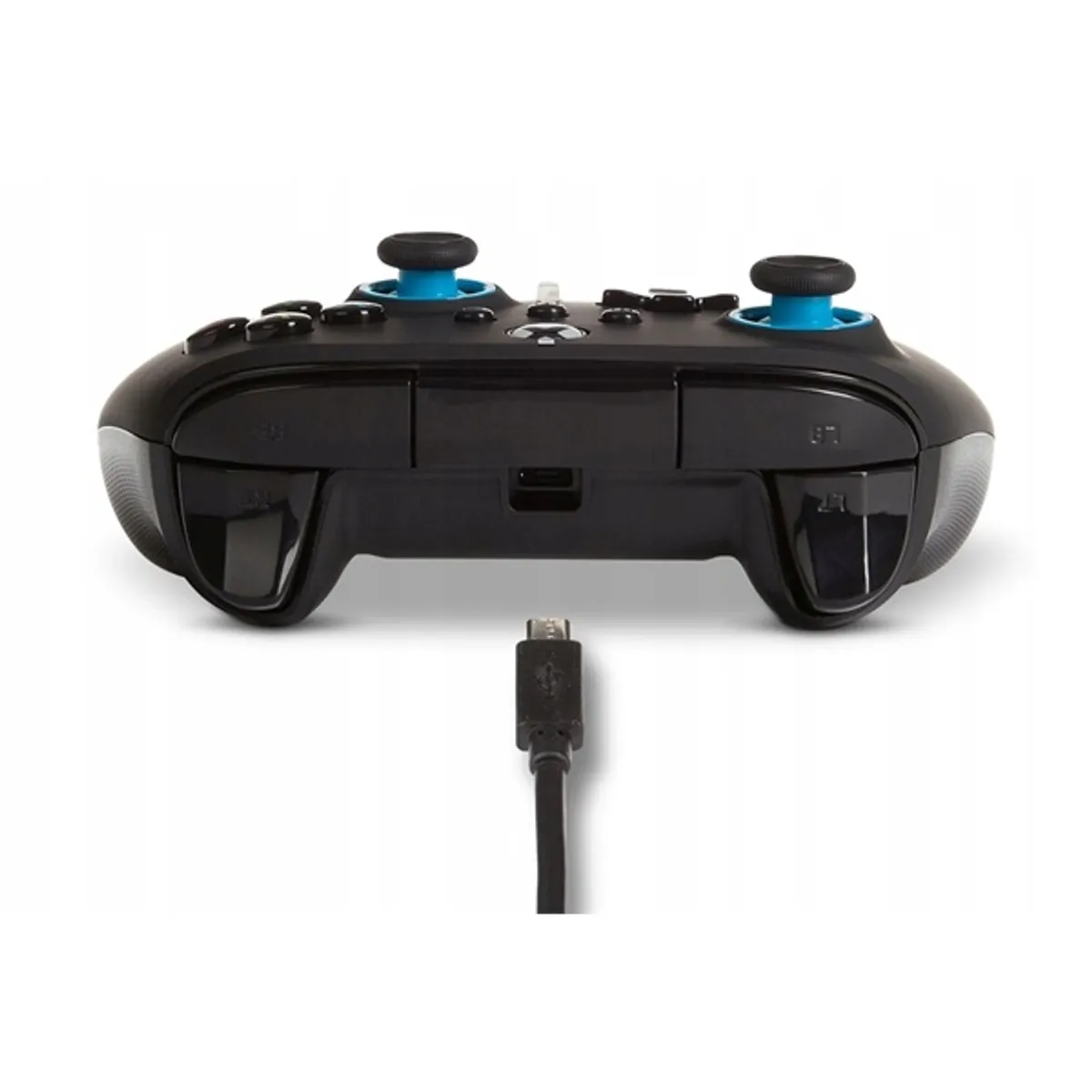 PowerA 1518817-01 Enhanced wired kontroller Xbox Series X és S PC Xbox One, 3 m, fekete-kék, 19 gomb, rezgő #6