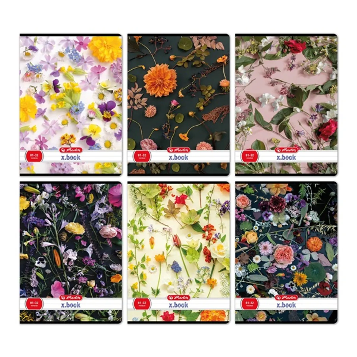 HERLITZ 400200696 Flower II a4 81-32 vonalas #1