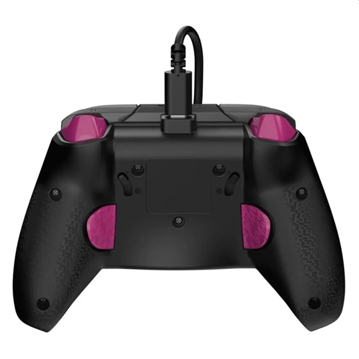 PDP 049-023-CDMP Rematch Glow kontroller fekete vezetékes 11 gomb PC Xbox One Xbox Series kompatibilis sötétben világít 250 cm #5