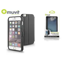 Muvit I-MUEYF0007 Window Folio fekete iPhone 6 Plus és 6S Plus 5,5"