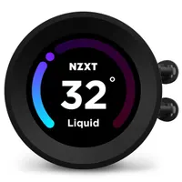 NZXT RL-KN28E-B1 Kraken Elite 280 fekete 2x140mm 400 mm cső lcd 2.36" #3