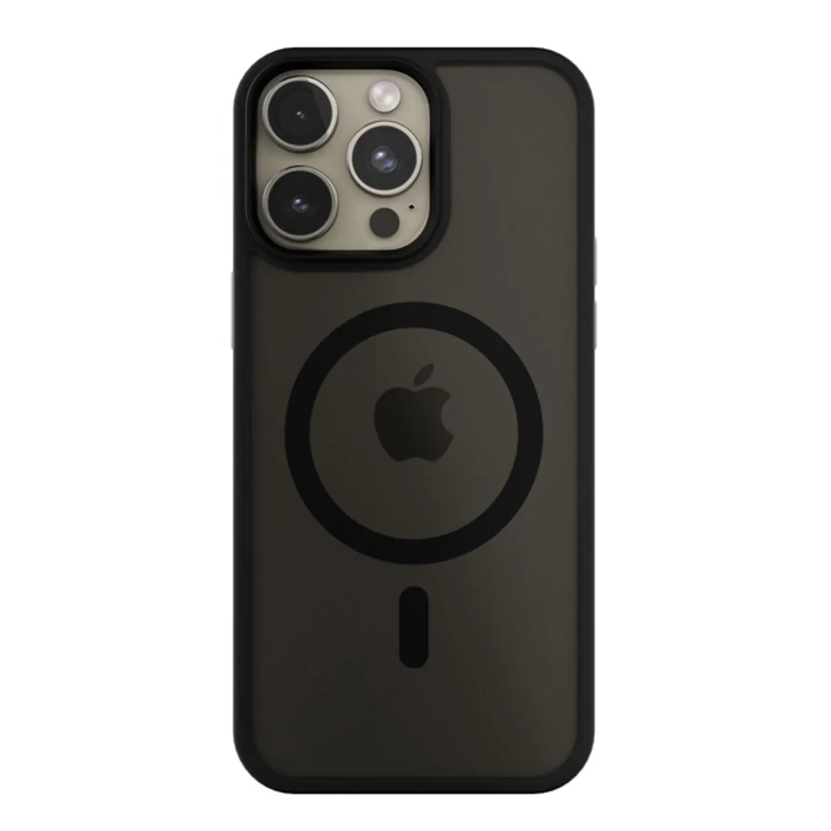 Nextone IPH-15PRO-MAGSF-MISTCASE-BLK MistCase Szilikon hátlap Fekete iPhone 15 Pro MagSafe kompatibilis 6.1" #2