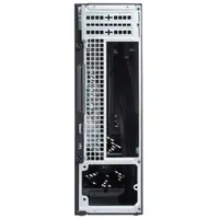 AKYGA AK-202-01BK mini-ITX sff ház fém fekete 5,25 külső hely 1 db 3,5 belső hely 1 db 2,5 belső hely 1 db beépített 80 mm ventilátor USB 3.0 táp nélküli #6