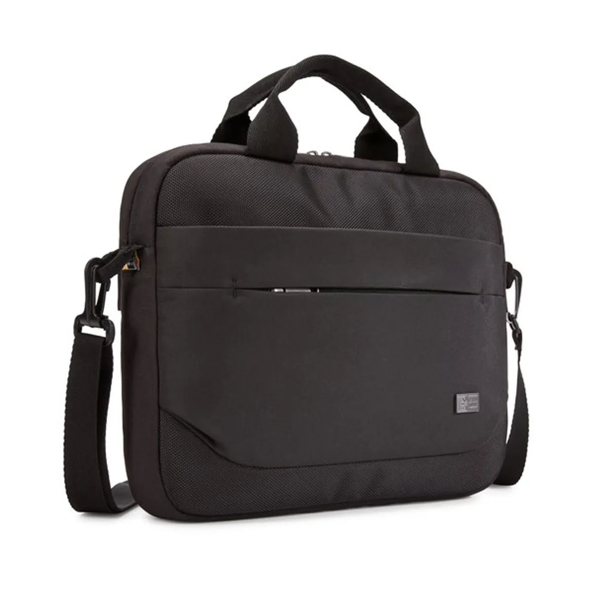 Case Logic 3203984 ADVA-111 11,6" notebook táska fekete poliészter párnázott belső első zseb vállpánt hordozó fogantyú #1