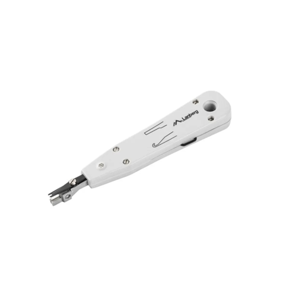 LANBERG NT-0301 Hálózati szerszámkészlet és tesztelő Kábelteszter RJ-45 RJ-12 RJ-11 Krimpelő szerszám 8p8c #9