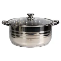 Too LP-7170-10L fazék fedővel rozsdamentes 30 cm 10 L