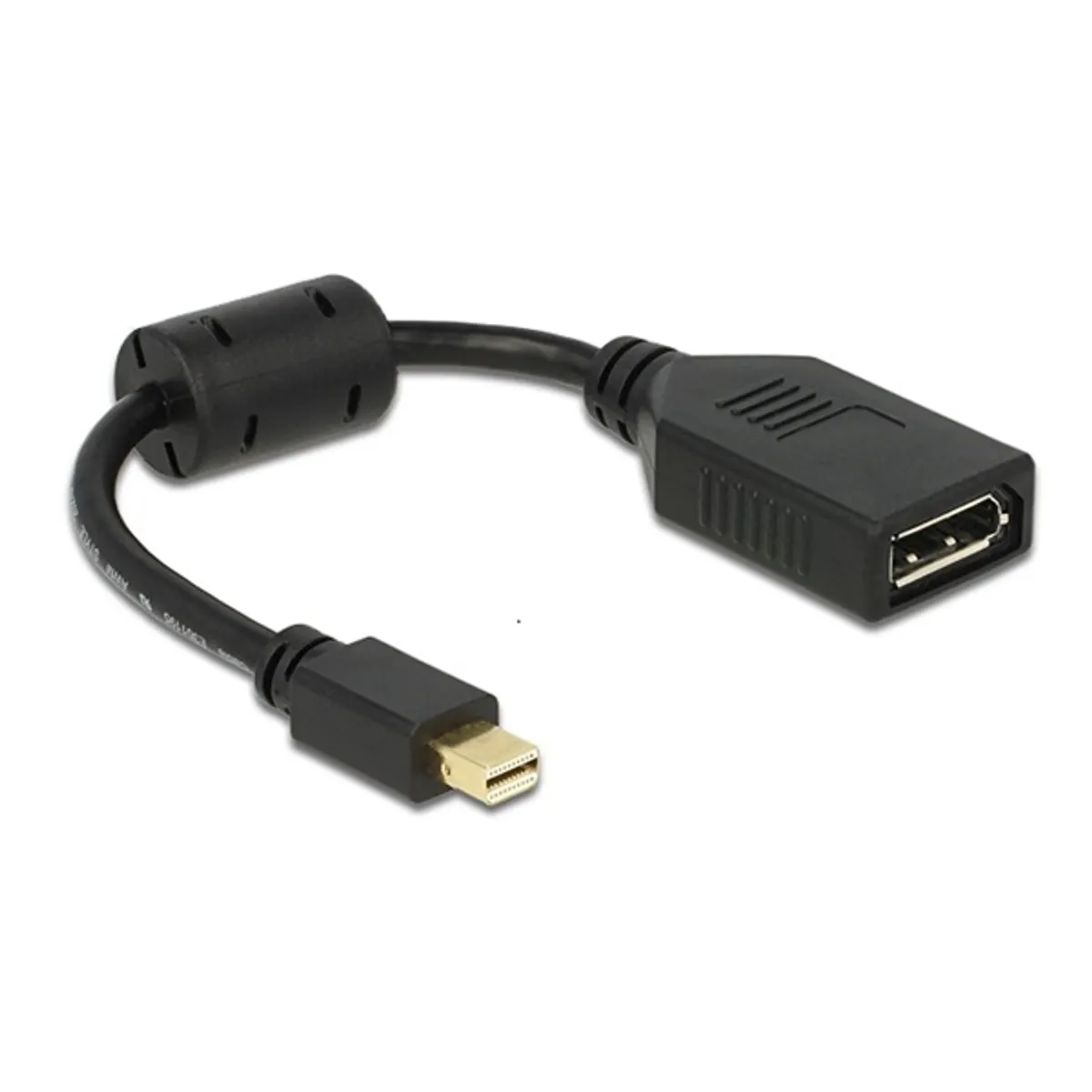 Delock 65554 mini DisplayPort DisplayPort adapter fekete #1