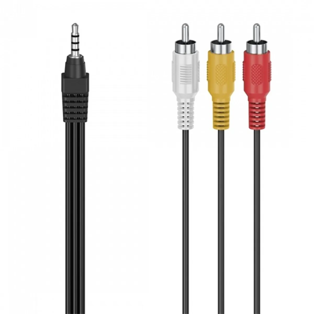 Hama 00305016 av összekötőkábel 3x rca 3,5 mm jack fekete 150 cm #1
